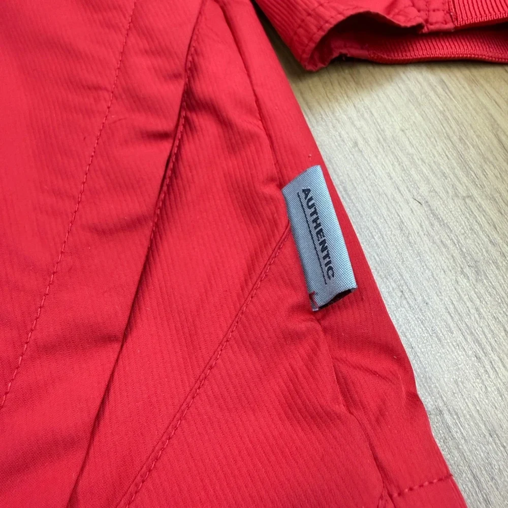Nike Team Ohio State Buckeyes Pullover Windbreaker Red Grey XL Nike FIT STORM